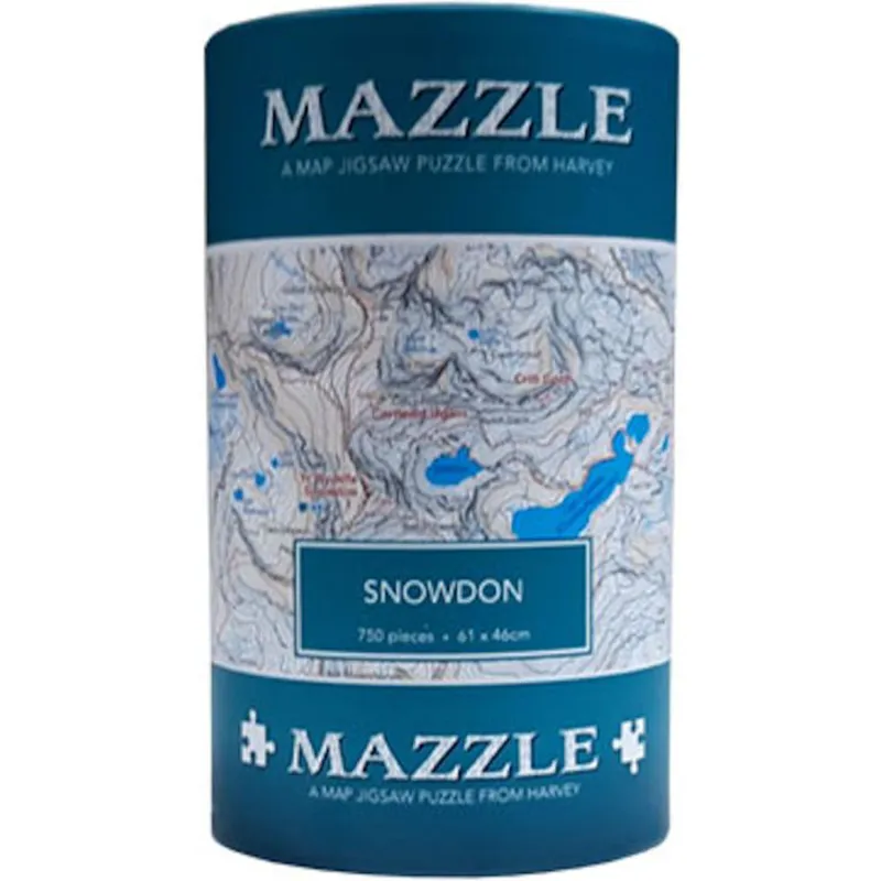 Snowdon Mazzle - The distinctive map jigsaw puzzle